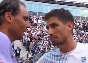 El particular pedido de Pedro Cachín tras perder con Rafael Nadal en Madrid