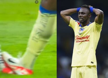 ¿Ayuda al América? Julián Quiñones cometió falta digna de tarjeta roja y el VAR no revisó la jugada VIDEO