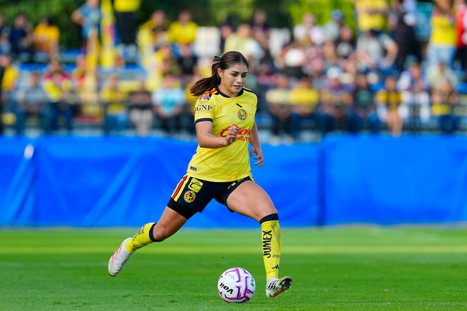 Jana Gutiérrez en partido con el América Femenil, durante la fase regular del Apertura 2026 - Foto: Imago7