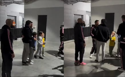 'Checo' Pérez convivió con Lionel Messi tras la victoria del Inter Miami sobre el América