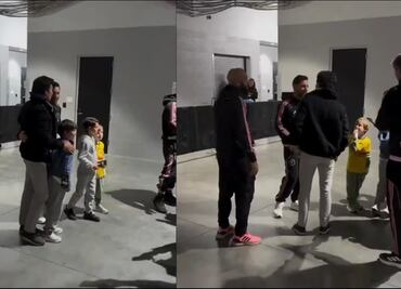 'Checo' Pérez convivió con Lionel Messi tras la victoria del Inter Miami sobre el América