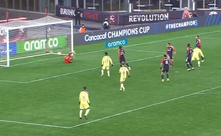 Henry Martín abrió el marcador en la visita del América al New England Revolution 