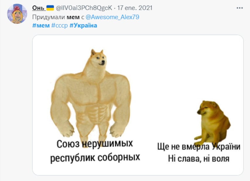 Los memes proliferan en Ucrania para huir de la angustia de la guerra