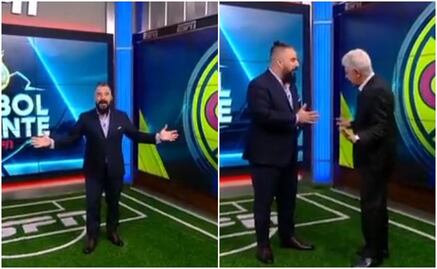 VIDEO: Tuca Ferretti interrumpe presentación de Álvaro Morales en Futbol Picante