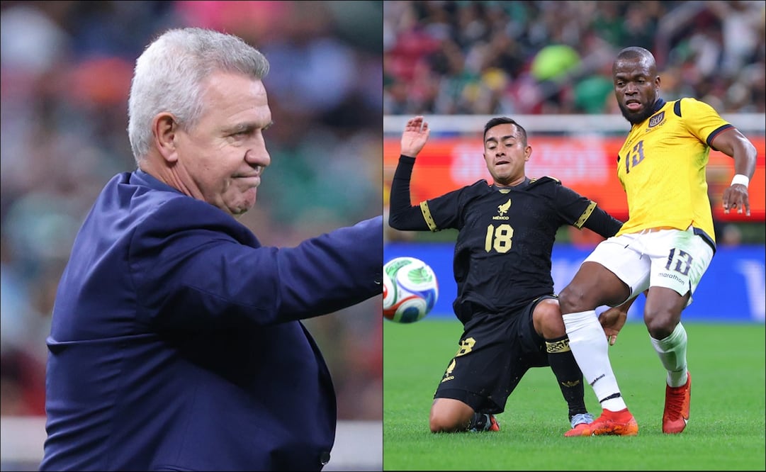 Javier Aguirre y Enner Valencia. FOTOS: Imago7
