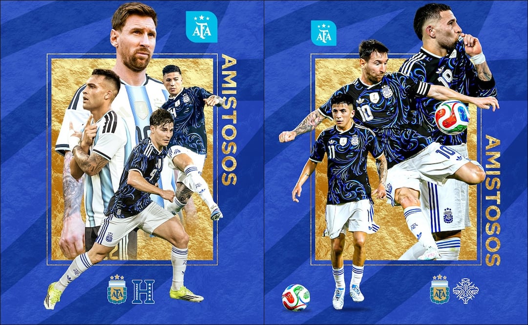 Argentina jugará ante Honduras e Islandia sus últimos amistosos antes del Mundial. FOTOS: @Argentina