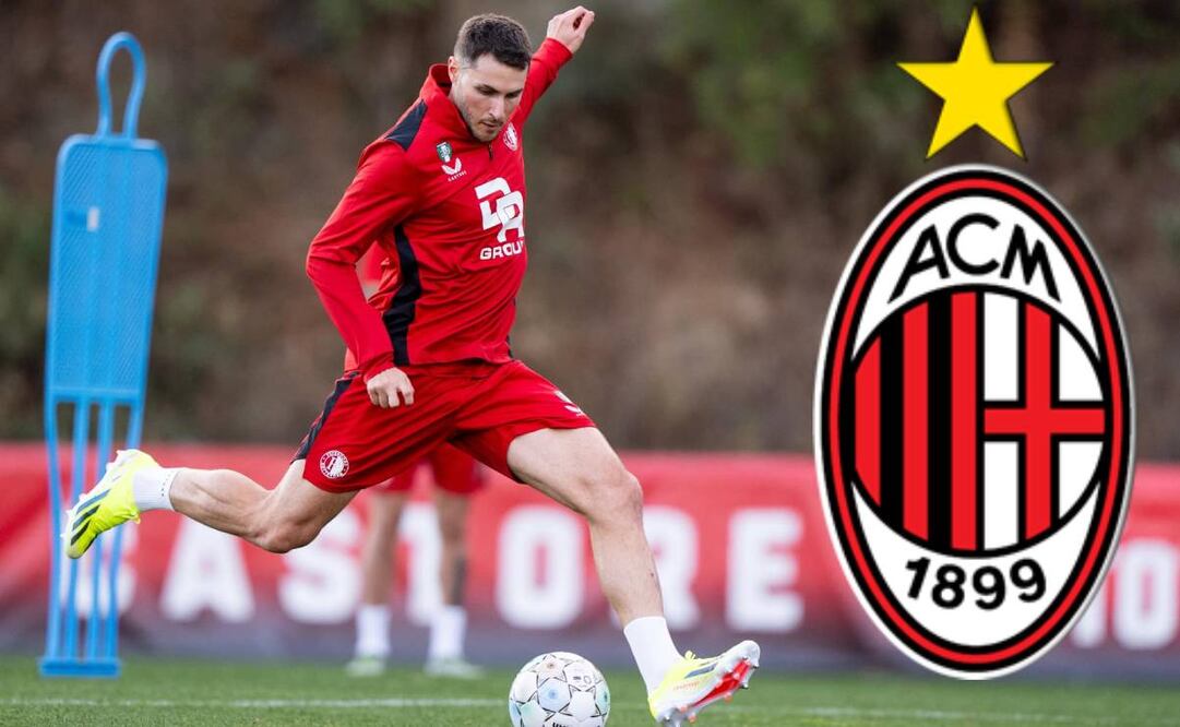 Santiago Giménez estaría por fichar con el Milan de la Serie A. Foto: Especial