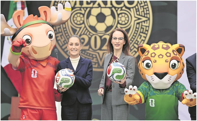 Gabriela Cuevas dice que México está más seguro y planea un Mundial 2026 sin miedo