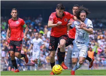 Pumas y Xolos protagonizan dramático empate en la cancha del Olímpico Universitario