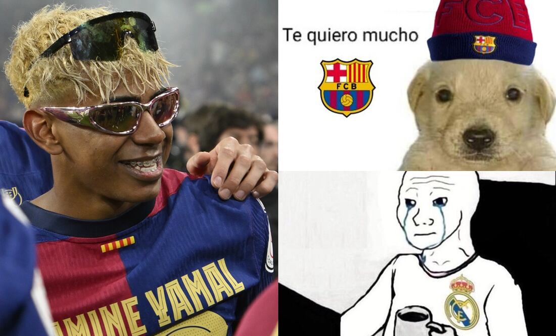 Así se dio la respuesta en redes sociales, tras la victoria de Barcelona en la Copa el Rey - Fotos: EFE/Especial