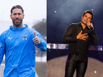 Sergio Ramos y Chayanne se conocen y lo presumen en sus redes sociales