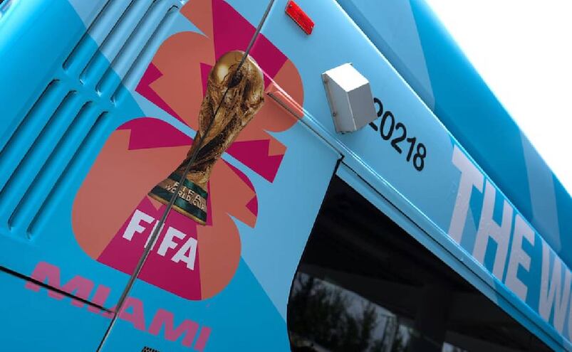 Miami ofrecerá transporte gratuito para aficionados que asistan al Mundial 2026