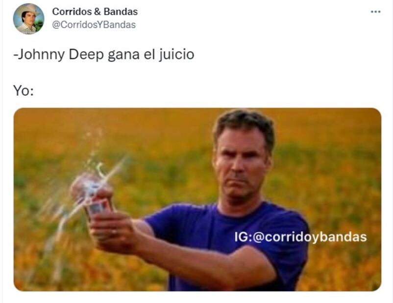 Johnny Depp vs Amber Heard: Los 10 mejores memes del veredicto del juicio por difamación