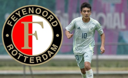 Gilberto Mora, con sólo un partido en Liga MX y 15 años, se va a Europa con el Feyenoord