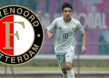 Gilberto Mora, con sólo un partido en Liga MX y 15 años, se va a Europa con el Feyenoord
