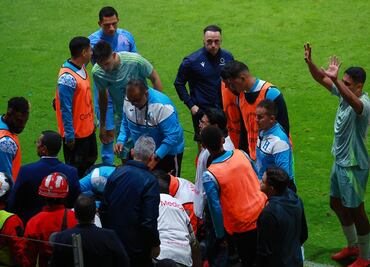 Auxiliar de Reinaldo Rueda sufre una agresión en el Estadio Nemesio Díez, similar a la de Javier Aguirre