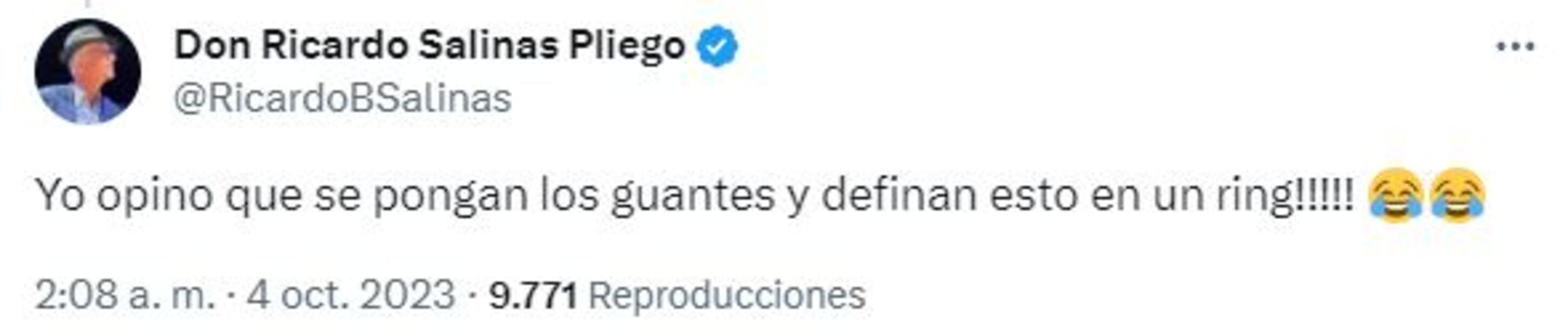 Ricardo Salinas sugirió la forma de arreglar las cosas - Especial