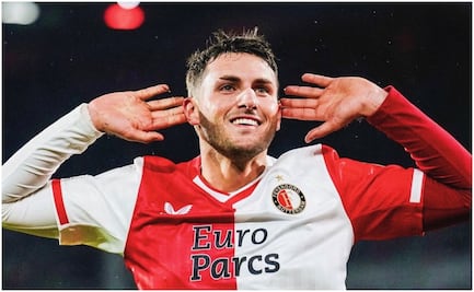 ¡Santi Giménez regresó al gol! 'Bebote' marcó ante el PSV del 'Chucky' Lozano