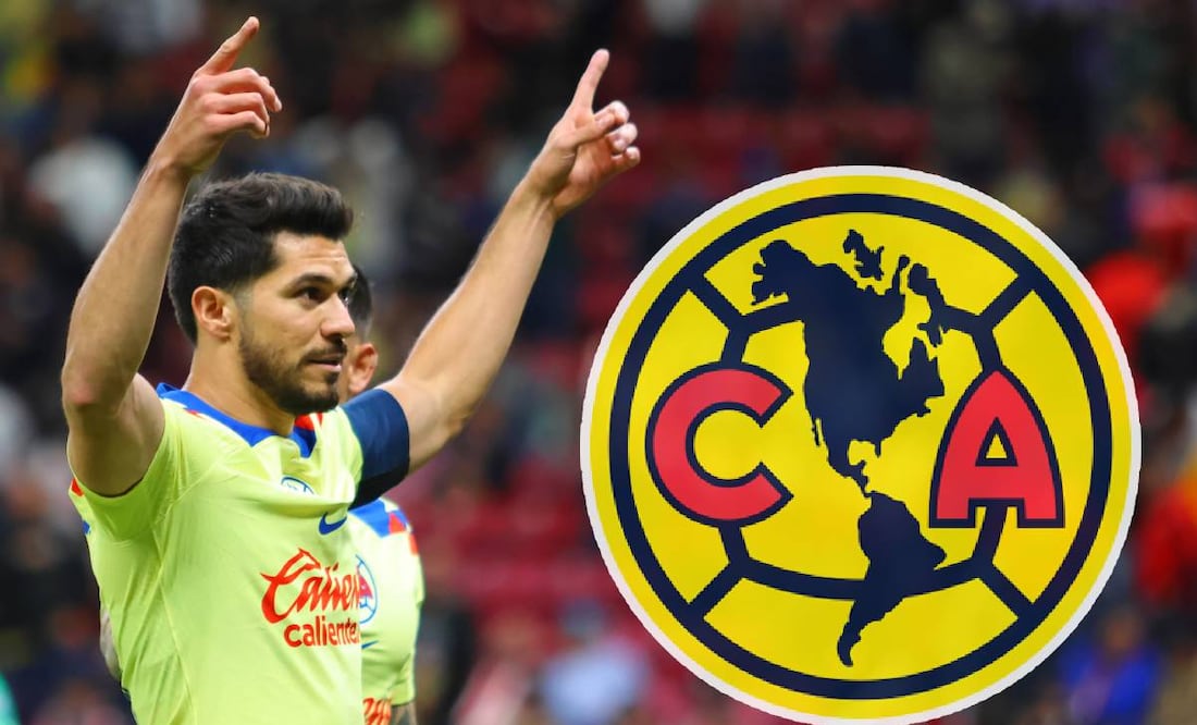 Henry Martín se mantendrá tres años más con el América. Foto: Imago7