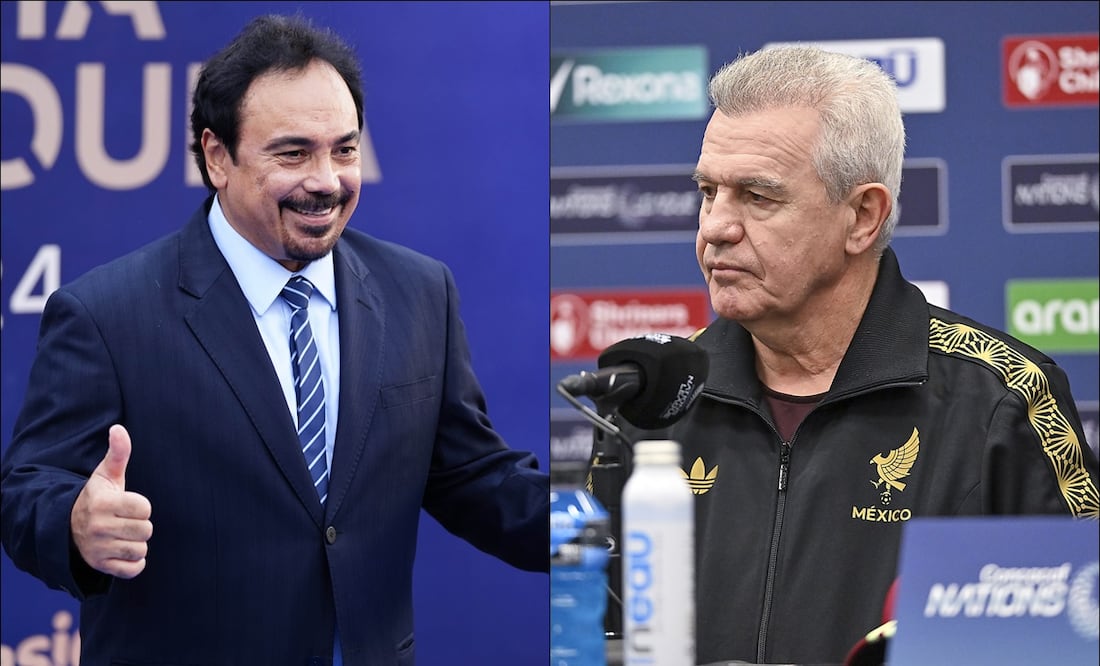 Hugo Sánchez y Javier Aguirre. FOTOS: Imago7