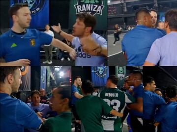 El 'Pleititos' Reyna encabeza agresión de Raniza FC contra el cuerpo arbitral en la Kings League