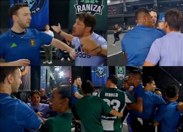 El 'Pleititos' Reyna encabeza agresión de Raniza FC contra el cuerpo arbitral en la Kings League