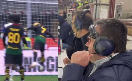 Así fue la emotiva narración de Jorge Pietrasanta en el gol de Santi Giménez al Hellas Verona