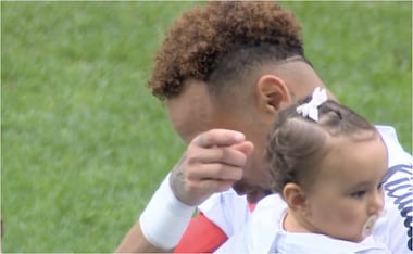 FOTO: Neymar llora con el himno de Brasil previo a lista final para el Mundial- ESPECIAL