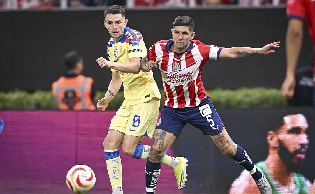 Chivas domina, pero perdona al América en la semifinal de ida FOTO. IMAGO
