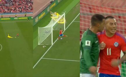 Edu Vargas, exjugador de Tigres, metió un polémico gol a Bolivia ¿Fue antideportivo?