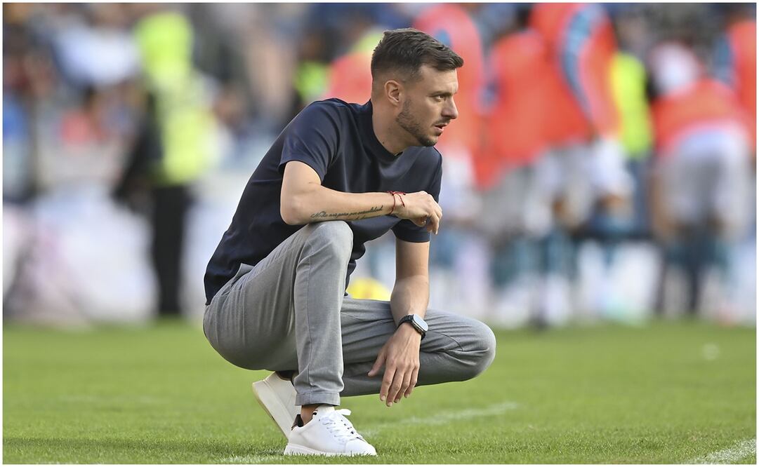 Martín Anselmi, DT de Cruz Azul - Foto: Liga MX