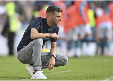 Martín Anselmi habló sobre el caso Jorge Sánchez y aseguró que desconoce el tema de los fichajes