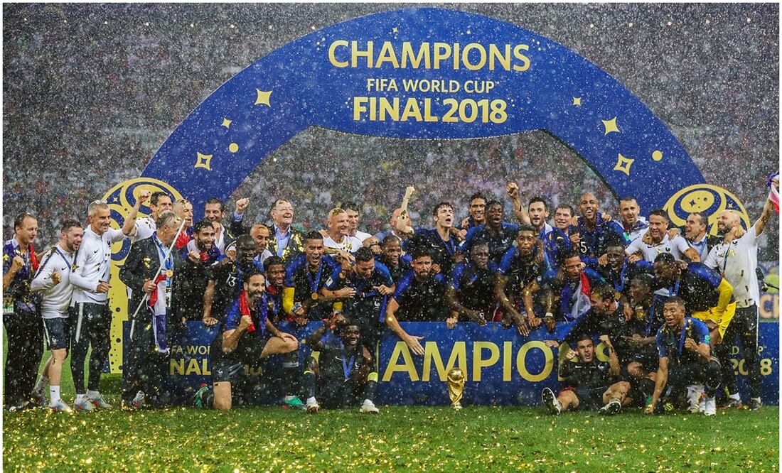 Francia campeón del Mundial de Rusia 2018 Foto: Imago7