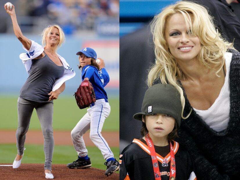 Ellos son Brandon y Dylan, los hijos de Pamela Anderson y Tommy Lee
