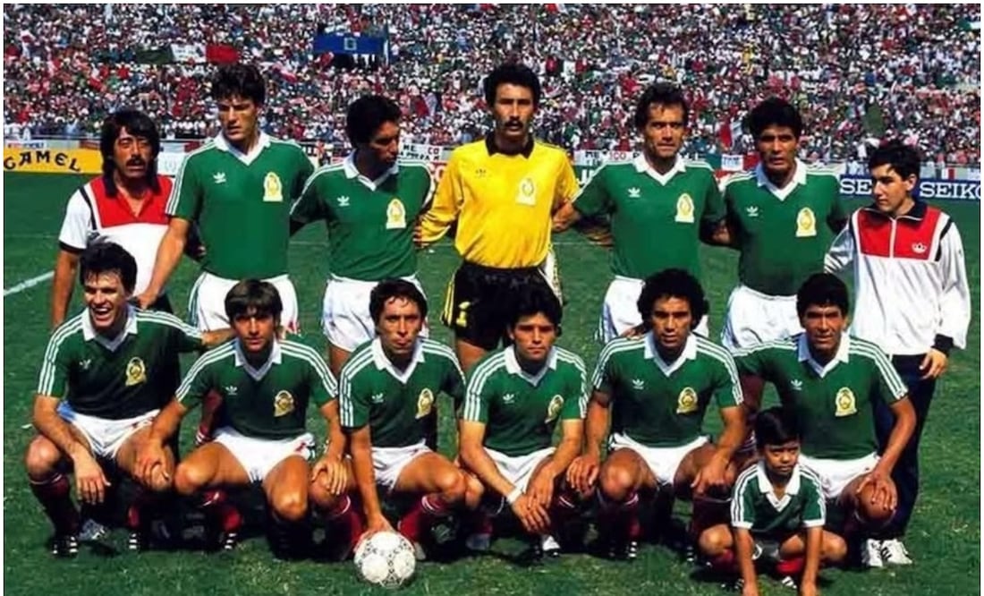 La Selección Mexicana de 1986 / Foto: Especial