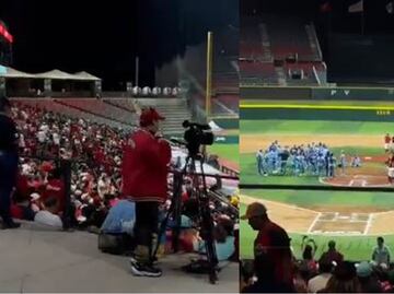 Así se vivió el sismo de 5.5 grados en el Estadio Alfredo Harp Helú; esto sucedió durante la semifinal de la LMS