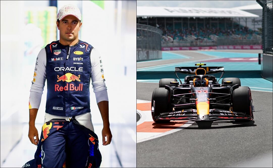 El mexicano Sergio Pérez, durante el GP de Miami. FOTOS: @redbullracing