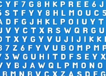 El acertijo visual para personas con alto coeficiente: encuenta la palabra 'COCINA' en solo 7 segundos