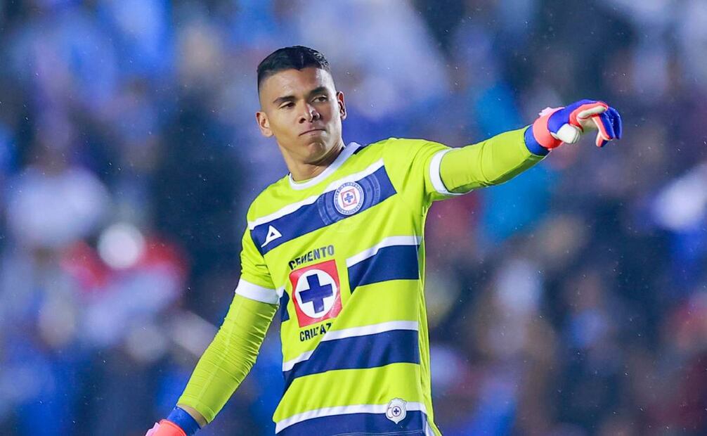 Kevin Mier se ha posicionado como guardameta del Cruz Azul. Foto: Imago7.