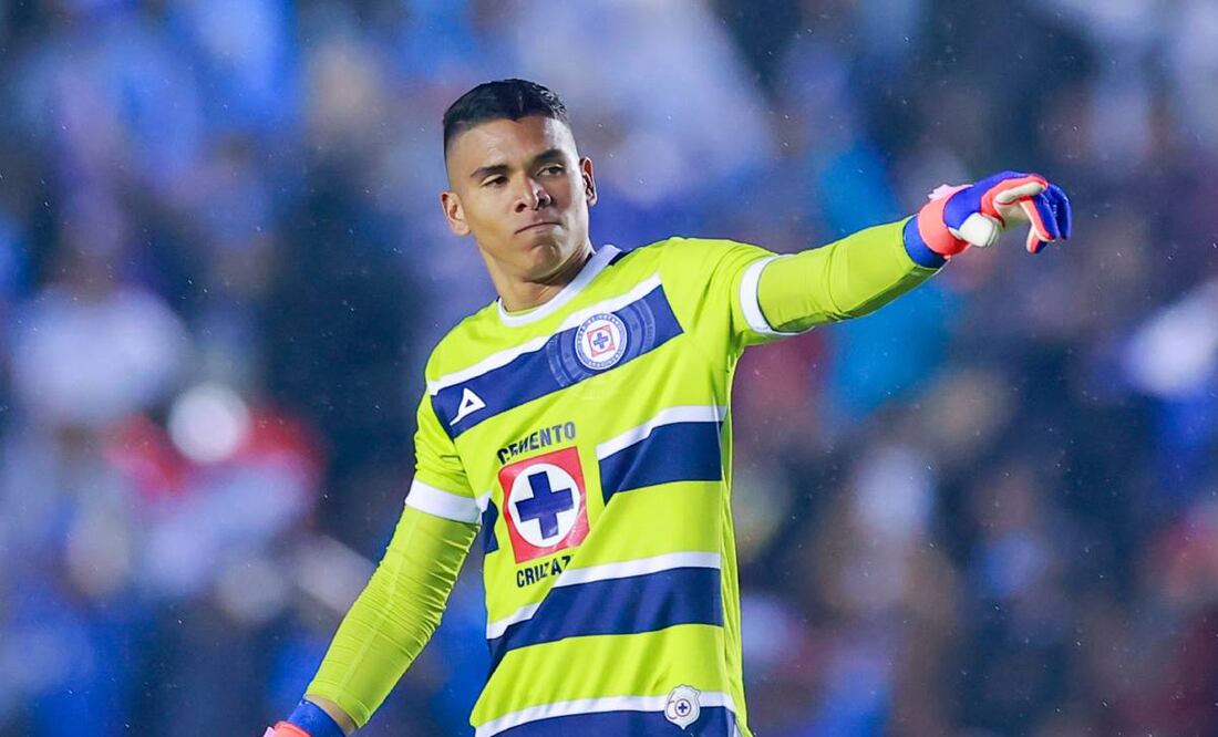 Kevin Mier se ha posicionado como guardameta del Cruz Azul. Foto: Imago7.