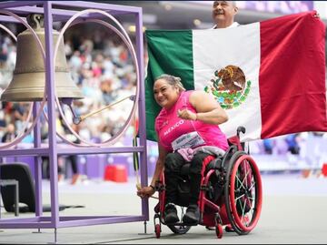 Gloria Zarza da a México la primera medalla de oro de los Juegos Paralímpicos de París 2024