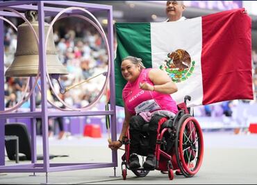Gloria Zarza da a México la primera medalla de oro de los Juegos Paralímpicos de París 2024