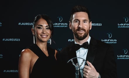 Esta es la estatura real de Antonella Roccuzzo, esposa de Leo Messi, sin tacones