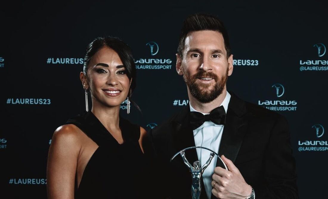 Lionel Messi y Antonela Roccuzzo. Fuente: Instagram @leomessi