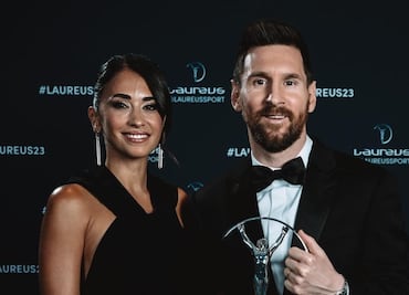Esta es la estatura real de Antonella Roccuzzo, esposa de Leo Messi, sin tacones