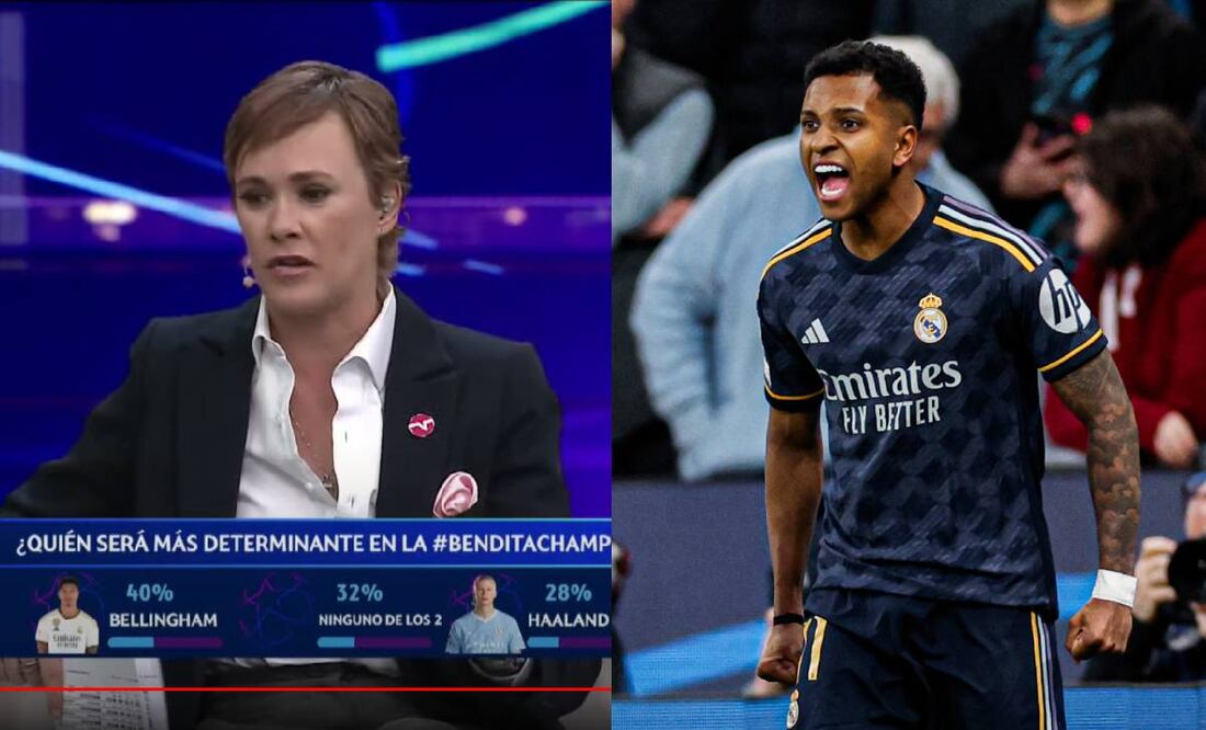 Marion Reimers no narró el Manchester City vs Real Madrid y la afición lo festejó. Foto: Especial