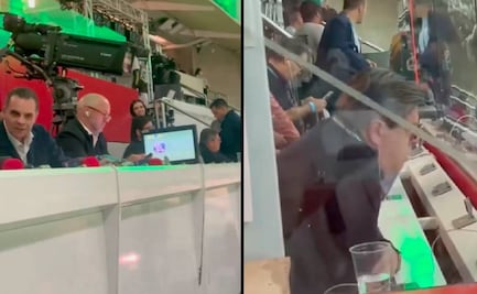 Miguel Herrera estuvo muy cerca de Christian Martinoli, pero no se voltearon ni a ver