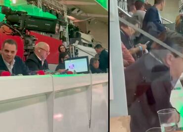 Miguel Herrera estuvo muy cerca de Christian Martinoli, pero no se voltearon ni a ver