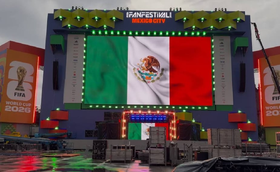 El FIFA Fan Festival de la CDMX está listo / Foto: Nicolás Schiller Solti - EL UNIVERSAL