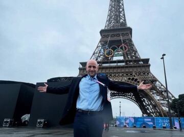 Alberto Lati se robó el show en la ceremonia de inauguración de los Juegos Olímpicos de París 2024